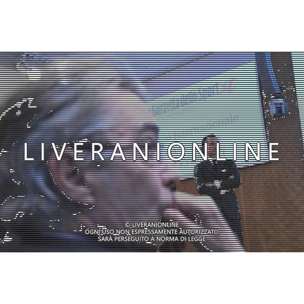 MILANO 26/10/2009 SALA BUZZATI CORRIERE DELLA SERA VIA BALZAN, 3 PREMIO GIACINTO FACCHETTI A CESARE PRANDELL NELLA FOTO MASSIMO MORATTI E CESARE PRANDELLI FOTO ROMANO/AG ALDO LIVERANI