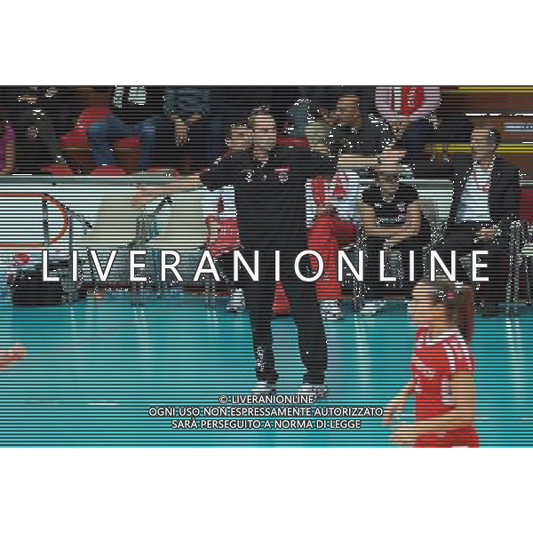 Findomestic Volley Cup - Campionato Pallavolo Serie A1 Femminile Busto Arsizio (VA) 25-10-2009 Yamamay Busto Arsizio - Zoppas Industries Conegliano Veneto nella foto: Parisi Carlo allenatore della Yamamay foto Garavaglia - ag. Aldo Liverani sas