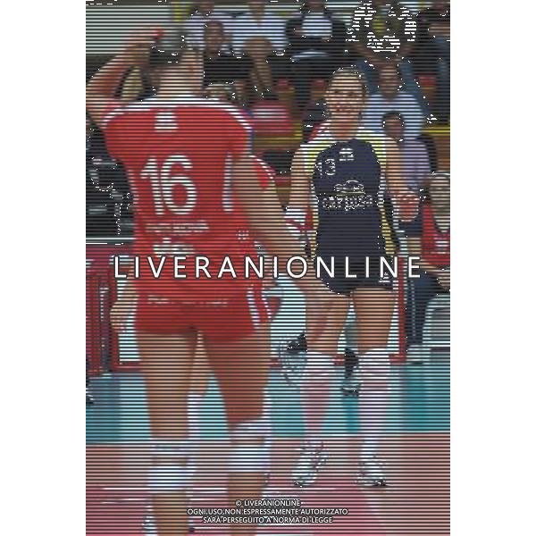 Findomestic Volley Cup - Campionato Pallavolo Serie A1 Femminile Busto Arsizio (VA) 25-10-2009 Yamamay Busto Arsizio - Zoppas Industries Conegliano Veneto nella foto: Borri Maurizia (Yamamay) foto Garavaglia - ag. Aldo Liverani sas