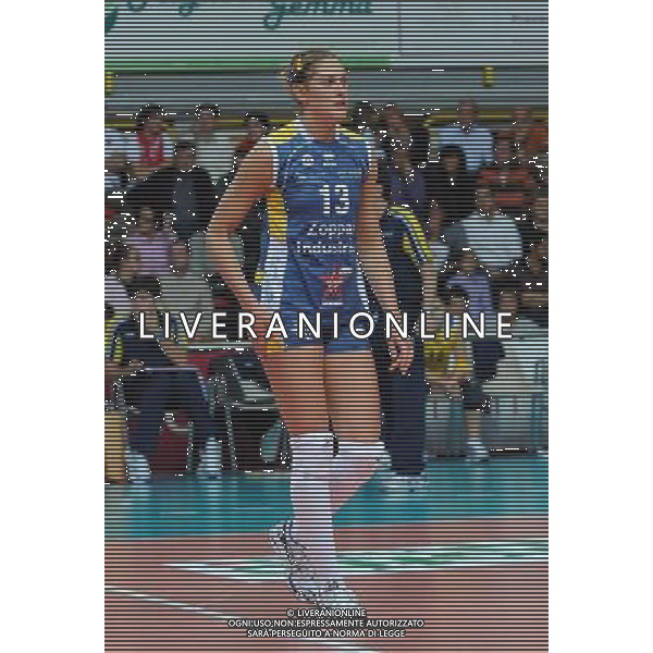 Findomestic Volley Cup - Campionato Pallavolo Serie A1 Femminile Busto Arsizio (VA) 25-10-2009 Yamamay Busto Arsizio - Zoppas Industries Conegliano Veneto nella foto: Sangiuliano Rachele (Zoppas Industries) foto Garavaglia - ag. Aldo Liverani sas
