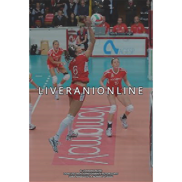 Findomestic Volley Cup - Campionato Pallavolo Serie A1 Femminile Busto Arsizio (VA) 25-10-2009 Yamamay Busto Arsizio - Zoppas Industries Conegliano Veneto nella foto: un attacco di Turlea foto Garavaglia - ag. Aldo Liverani sas
