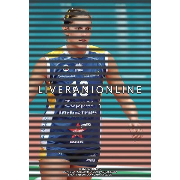 Findomestic Volley Cup - Campionato Pallavolo Serie A1 Femminile Busto Arsizio (VA) 25-10-2009 Yamamay Busto Arsizio - Zoppas Industries Conegliano Veneto nella foto: Sangiuliano Rachele (Zoppas Industries) foto Garavaglia - ag. Aldo Liverani sas