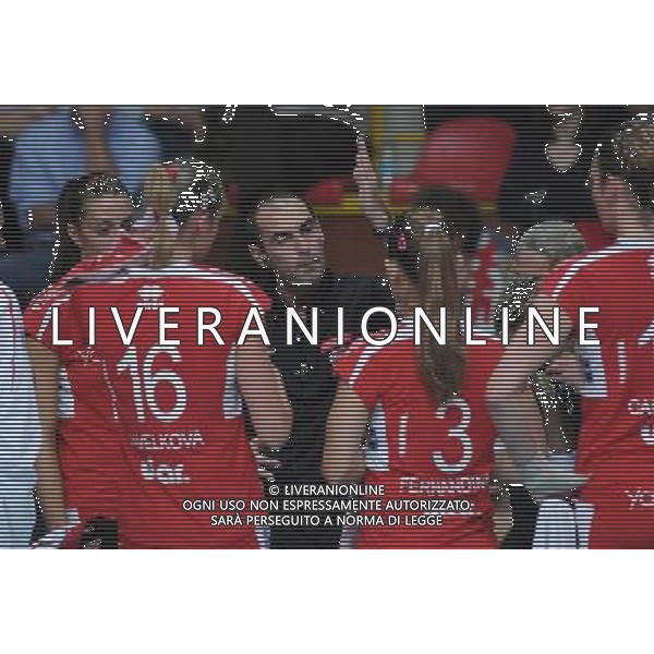 Findomestic Volley Cup - Campionato Pallavolo Serie A1 Femminile Busto Arsizio (VA) 25-10-2009 Yamamay Busto Arsizio - Zoppas Industries Conegliano Veneto nella foto: Parisi Carlo allenatore della Yamamay foto Garavaglia - ag. Aldo Liverani sas