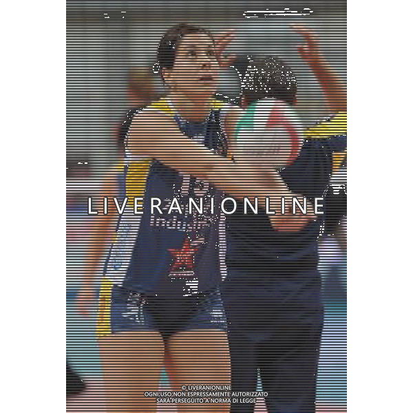 Findomestic Volley Cup - Campionato Pallavolo Serie A1 Femminile Busto Arsizio (VA) 25-10-2009 Yamamay Busto Arsizio - Zoppas Industries Conegliano Veneto nella foto: Positello Stefania (Zoppas Industries) foto Garavaglia - ag. Aldo Liverani sas
