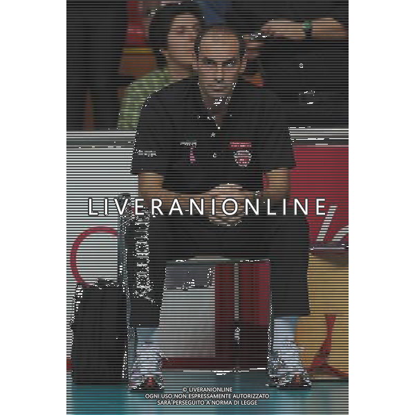 Findomestic Volley Cup - Campionato Pallavolo Serie A1 Femminile Busto Arsizio (VA) 25-10-2009 Yamamay Busto Arsizio - Zoppas Industries Conegliano Veneto nella foto: Parisi Carlo allenatore della Yamamay foto Garavaglia - ag. Aldo Liverani sas