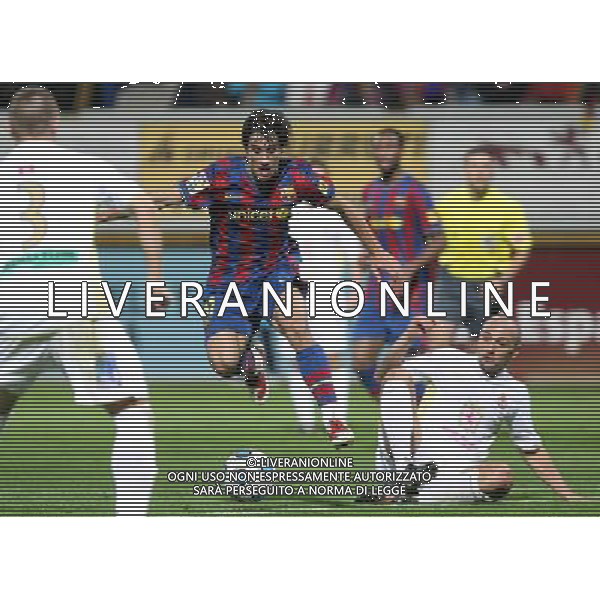 LEON, Spain (28/10/09).- Spanish King\'s Cup Cultural Leonesa vs Barcelona. Pictured: Bojan Krkic. © MAA / ALFAQUI - Ag. Aldo Liverani sas ITALY ONLY CALCIO - COPPA DEL RE SPAGNA: PARTITA CULTURAL LEONESA vs BARCELLONA