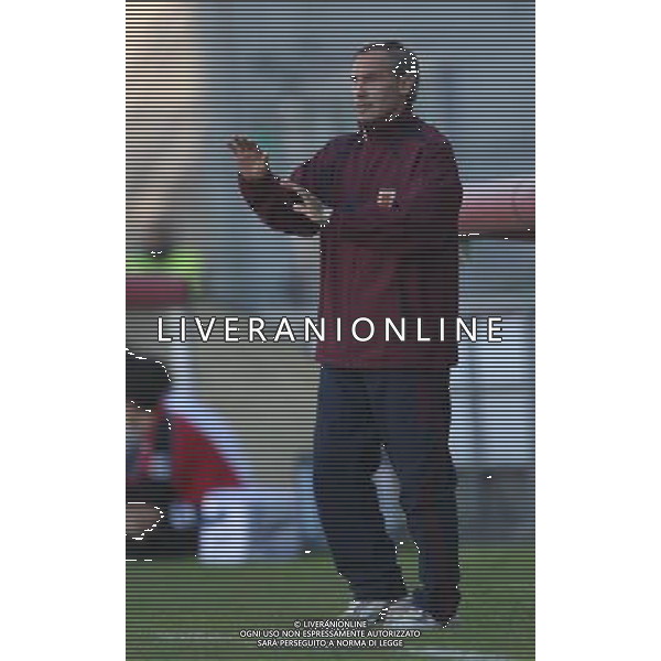 REGGIANA-FOGGIA LEGA PRO 25/10/2009 NELLA FOTO LORIS DOMINISSINI AG ALDO LIVERANI