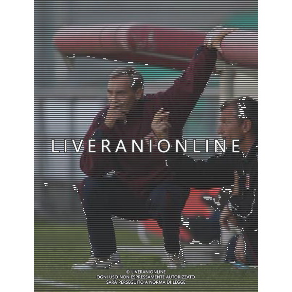 REGGIANA-FOGGIA LEGA PRO 25/10/2009 NELLA FOTO LORIS DOMINISSINI AG ALDO LIVERANI