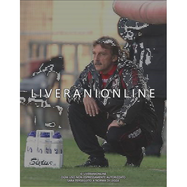 REGGIANA-FOGGIA LEGA PRO 25/10/2009 NELLA FOTO ANTONIO PORTA AG ALDO LIVERANI