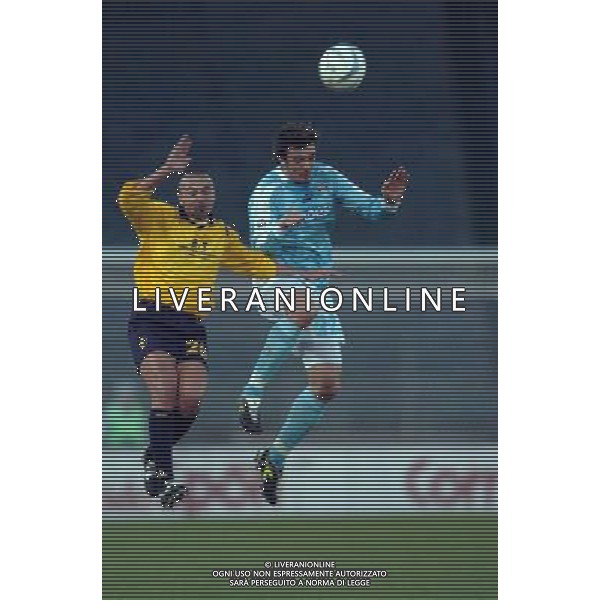 LAZIO - MODENA 17/12/2003 COPPA ITALI TIM CUP NELLA FOTO : MASSIMO ODDO E FABIO VIGNAROLI* FOTO : PASQUAZI / AG : ALDO LIVERANI