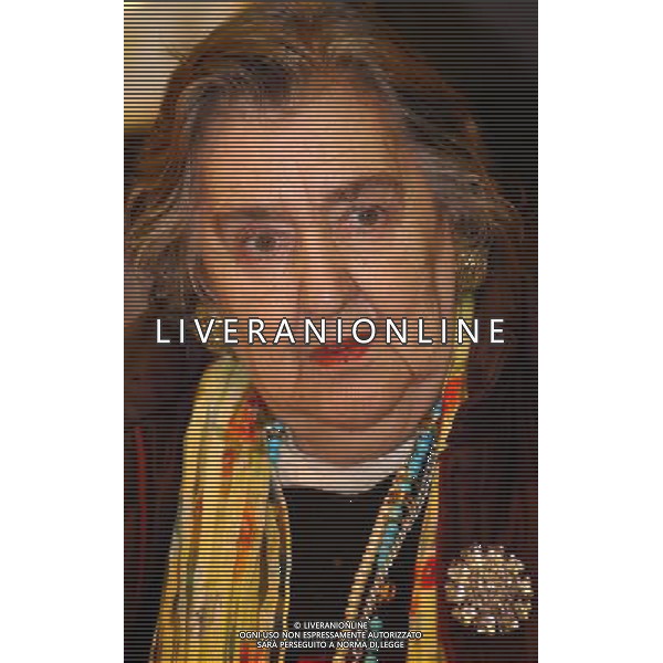 MILANO 8-4-05 FELTRINELLI C.SO BUENOS AIRES NELLA FOTO ALDA MERINI PH: CAPRA/LIVERANI