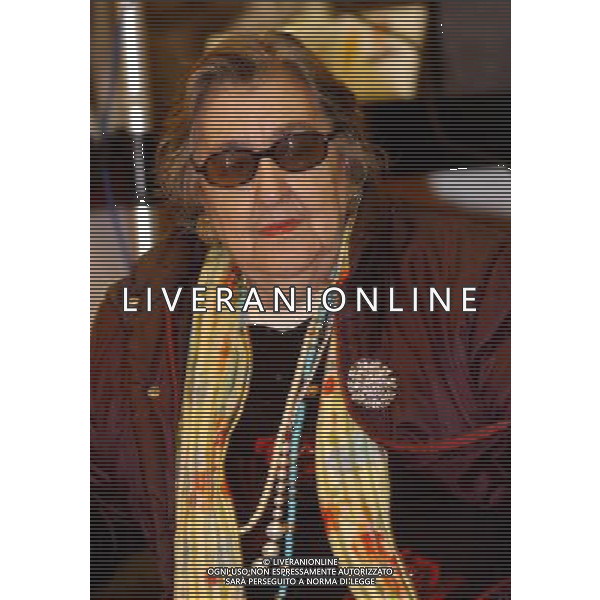 MILANO 8-4-05 FELTRINELLI C.SO BUENOS AIRES NELLA FOTO ALDA MERINI PH: CAPRA/LIVERANI