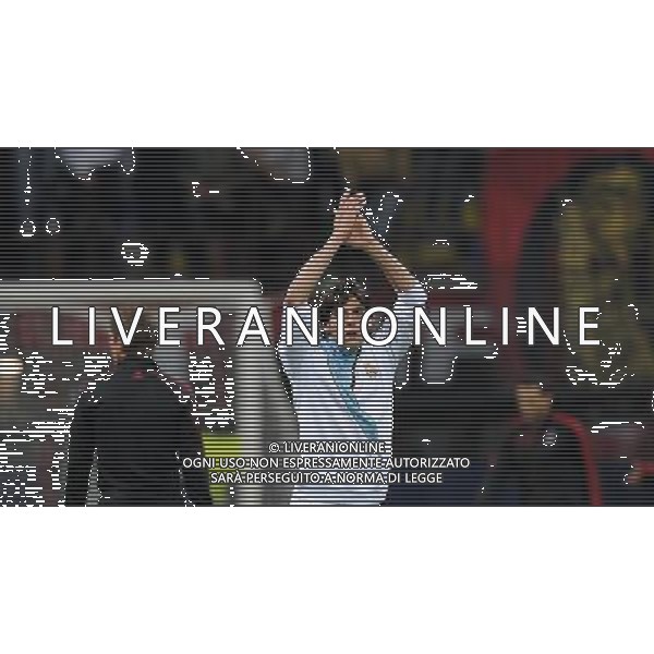 Champions League 2009/2010 Gruppo C Milano - 03.11.2009 AC Milan-Real Madrid CF Nella Foto:KAKA SALUTA I TIFOSI /Ph.Vitez-Ag. Aldo Liverani