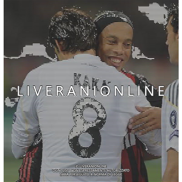 Champions League 2009/2010 Gruppo C Milano - 03.11.2009 AC Milan-Real Madrid CF Nella Foto:KAKA-RONALDINHO /Ph.Vitez-Ag. Aldo Liverani