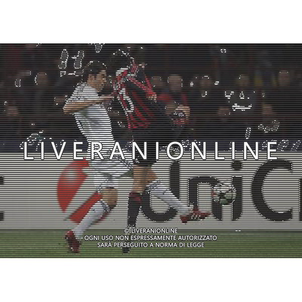 Milan - Real Madrid Campions League 03/11/2009 nella foto ricardo kaka\' e nesta alessandro ©Luzzani/Agenzia Aldo Liverani Sas