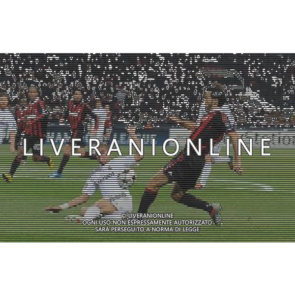 Champions League 2009/2010 Gruppo C Milano - 03.11.2009 AC Milan-Real Madrid CF Nella Foto:PRESUNTO FALLO DI MANO DI PEPE SUL RIGORE /Ph.Vitez-Ag. Aldo Liverani