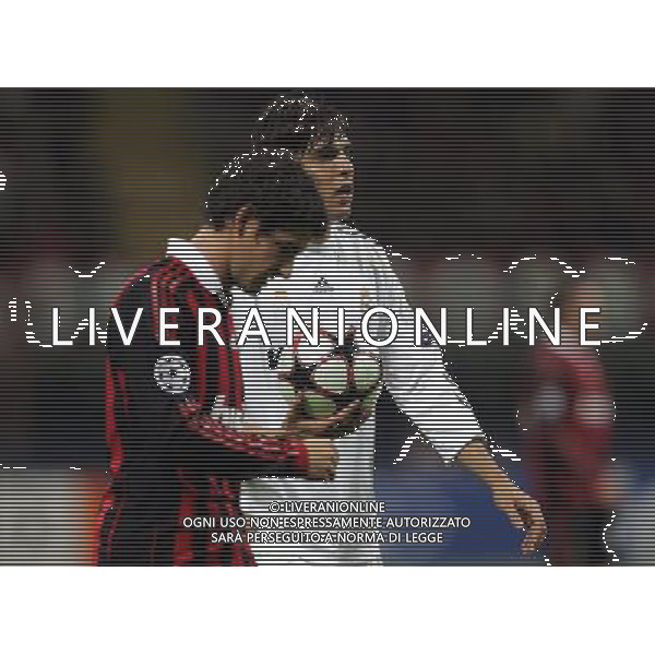 Milan - Real Madrid Campions League 03/11/2009 nella foto ricardo kaka\' e alexandre pato ©Luzzani/Agenzia Aldo Liverani Sas