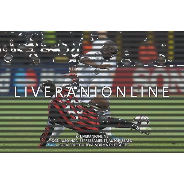 Champions League 2009/2010 Gruppo C Milano - 03.11.2009 AC Milan-Real Madrid CF Nella Foto:LAAS-THIAGO SILVA /Ph.Vitez-Ag. Aldo Liverani