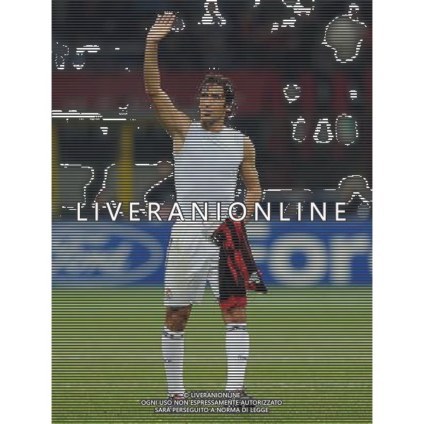 Champions League 2009/2010 Gruppo C Milano - 03.11.2009 AC Milan-Real Madrid CF Nella Foto:LA DELUSIONE DI RAUL A FINE GARA /Ph.Vitez-Ag. Aldo Liverani