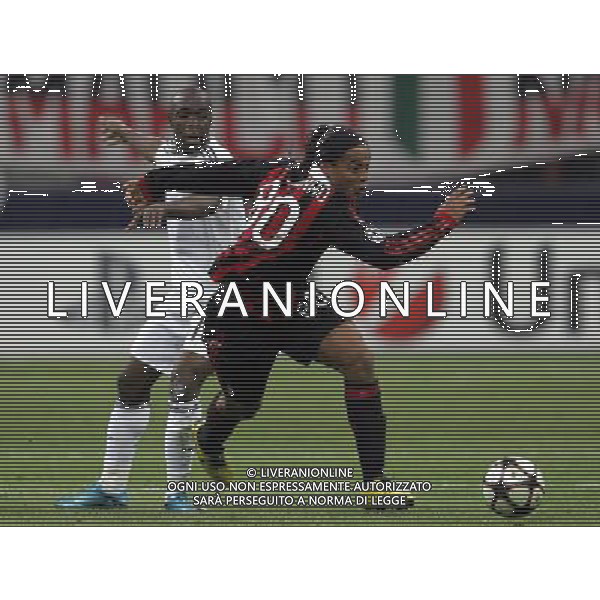 Milan - Real Madrid Champions League 03/11/2009 nella foto ronaldinho e diarra ©Luzzani/Agenzia Aldo Liverani Sas