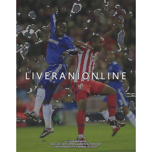 Atletico de Madrid-Chelsea Essien-Sinama Photo: Acero/Cebolla/ ALFAQUI - Ag. Aldo Liverani sas ITALY ONLY PARTITA CHAMPIONS LEAGUE: ATLETICO MADRID vs CHELSEA