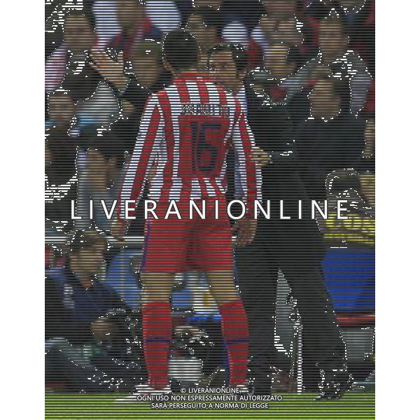 Atletico de Madrid-Chelsea Quique Sanchez Flores Photo: Acero/Cebolla/ ALFAQUI - Ag. Aldo Liverani sas ITALY ONLY PARTITA CHAMPIONS LEAGUE: ATLETICO MADRID vs CHELSEA