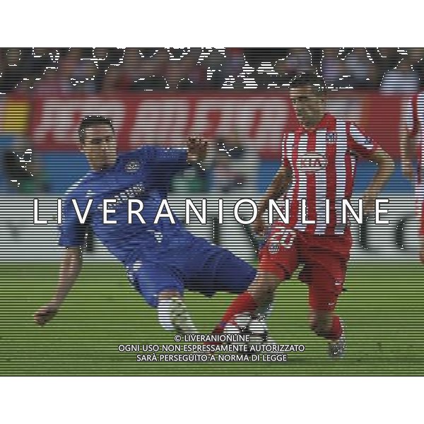 Atletico de Madrid-Chelsea Simao-Terry Photo: Acero/Cebolla/ ALFAQUI - Ag. Aldo Liverani sas ITALY ONLY PARTITA CHAMPIONS LEAGUE: ATLETICO MADRID vs CHELSEA