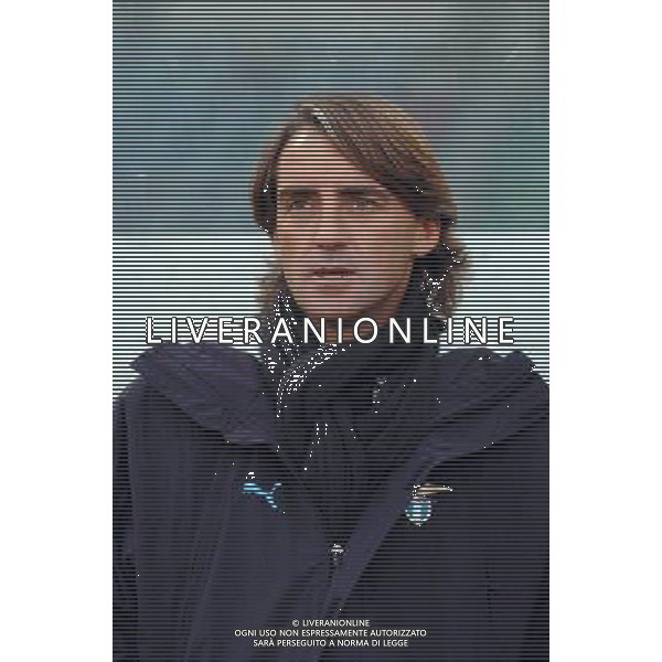 LAZIO - MODENA 17/12/2003 COPPA ITALIA TIM CUP NELLA FOTO : ALENATORE ROBERTO MANCINI FOTO: PASQUAZI / AG : ALDO LIVERANI