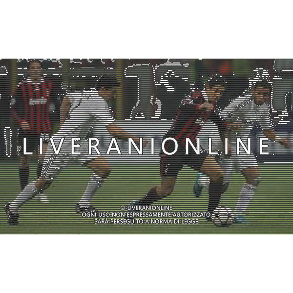 Milano 03-11-2009 Champions League 2009/10 Milan-Real Madrid 1:1 nella foto pato, alvaro arbeloa e marcelo ph marco luzzani/ag ldo liverani s.a.s.