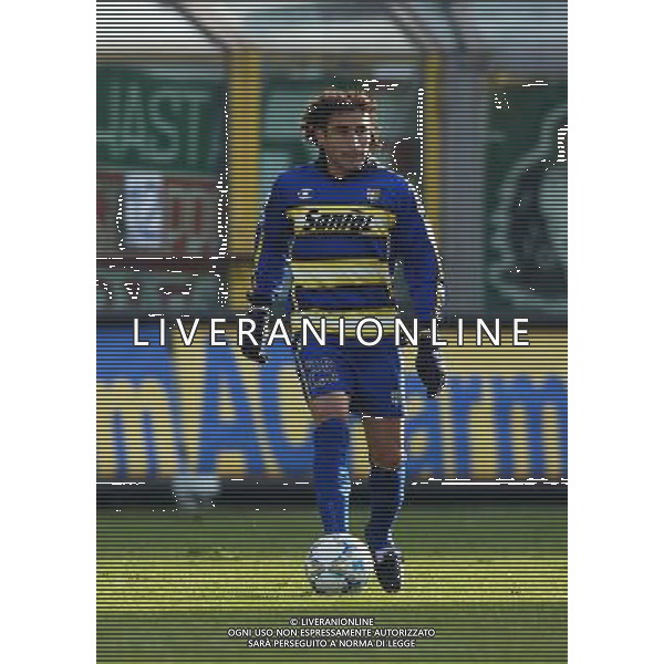 Parma Calcio 2003/04 Coppa Italia 2003/04 ( ottavi ) Parma - Venezia 0-1 del 17/12/2003 nella foto: BOLANO JORGE ELADIO foto Recalcati Danilo/Ag Aldo Liverani