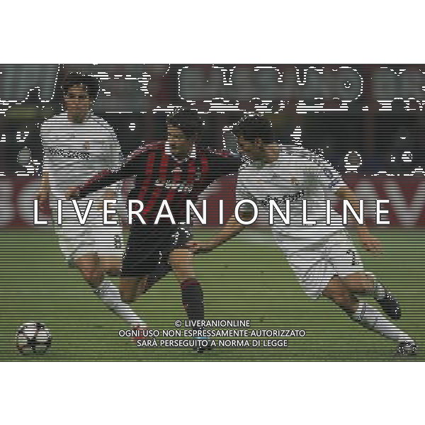 Milano 03-11-2009 Champions League 2009/10 Milan-Real Madrid 1:1 nella foto pato,alvaro arbeloa e kaka ph marco luzzani/ag ldo liverani s.a.s.