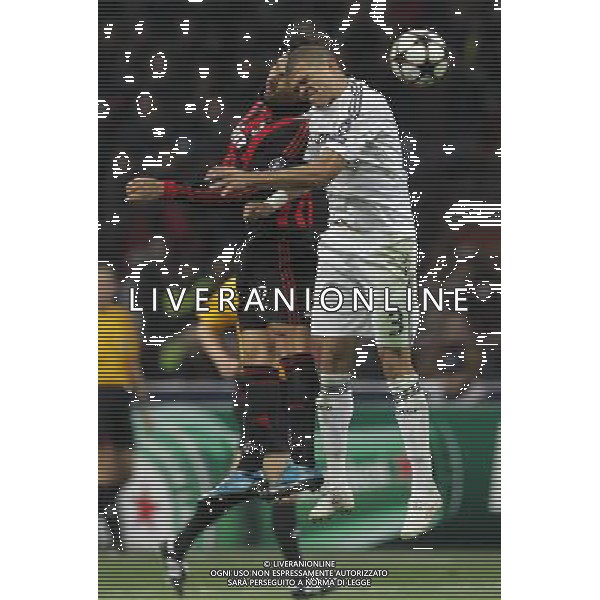 Milano 03-11-2009 Champions League 2009/10 Milan-Real Madrid 1:1 nella foto marco borriello e pepe ph marco luzzani/ag ldo liverani s.a.s.