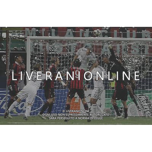 Milano 03-11-2009 Champions League 2009/10 Milan-Real Madrid 1:1 nella foto mischia in area ph marco luzzani/ag ldo liverani s.a.s.