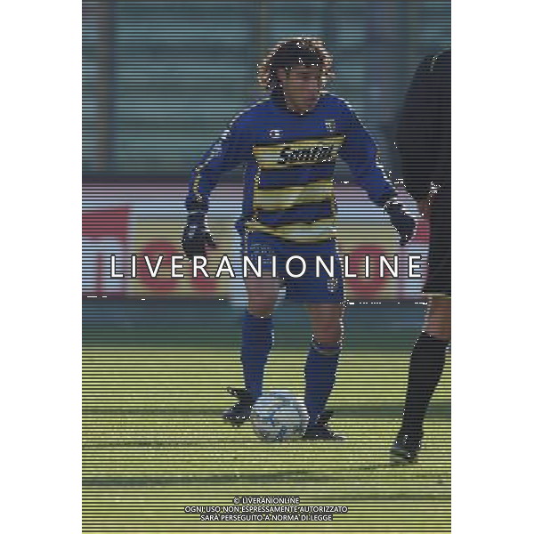 Parma Calcio 2003/04 Coppa Italia 2003/04 ( ottavi ) Parma - Venezia 0-1 del 17/12/2003 nella foto: Bolano JORGE Eladio foto Recalcati Danilo/Ag Aldo Liverani