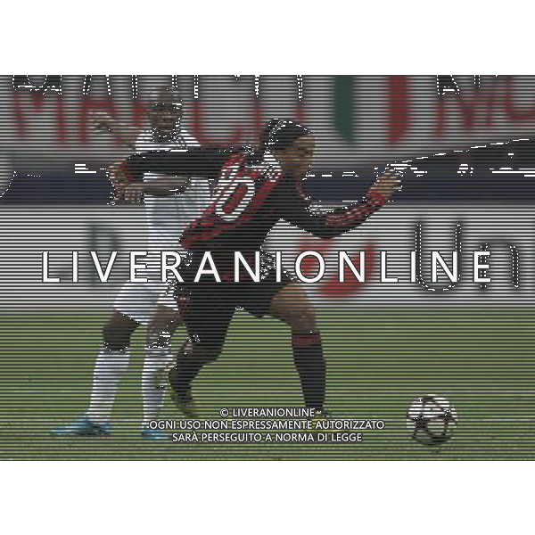 Milano 03-11-2009 Champions League 2009/10 Milan-Real Madrid 1:1 nella foto ronaldinho e lassana diarra ph marco luzzani/ag ldo liverani s.a.s.