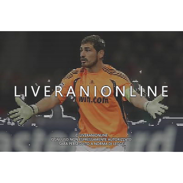 Milano 03-11-2009 Champions League 2009/10 Milan-Real Madrid 1:1 nella foto iker casillas ph marco luzzani/ag ldo liverani s.a.s.