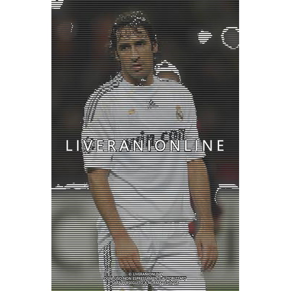 Milano 03-11-2009 Champions League 2009/10 Milan-Real Madrid 1:1 nella foto raul gonzalez ph marco luzzani/ag ldo liverani s.a.s.