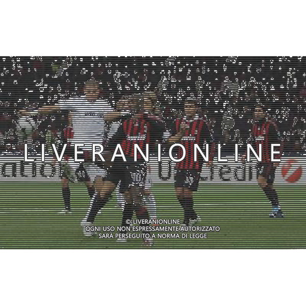 Milano 03-11-2009 Champions League 2009/10 Milan-Real Madrid 1:1 nella foto mischia in area ph marco luzzani/ag ldo liverani s.a.s.