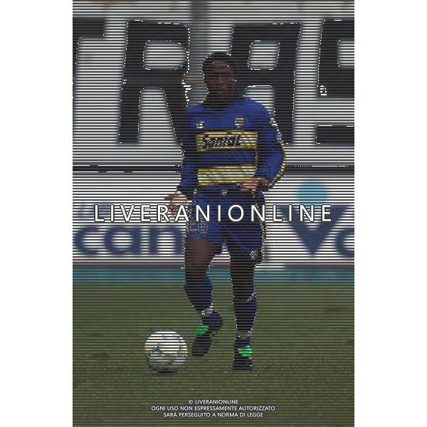 Parma Calcio 2003/04 Coppa Italia 2003/04 ( ottavi ) Parma - Venezia 0-1 del 17/12/2003 nella foto: Camara foto Recalcati Danilo/Ag Aldo Liverani