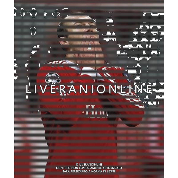 Uefa Champions League, Saison 2009/2010 FC Bayern MŸnchen, Bayern, Girondins Bordeaux,Bordeaux, Champions League, Uefa, 0 : 2 NELLA FOTO Arjen Robben www.firosportphoto.de-AG ALDO LIVERANI ONLY ITALY