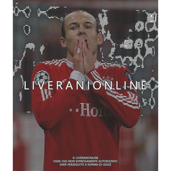 Uefa Champions League, Saison 2009/2010 FC Bayern MŸnchen, Bayern, Girondins Bordeaux,Bordeaux, Champions League, Uefa, 0 : 2 NELLA FOTO Arjen Robben www.firosportphoto.de-AG ALDO LIVERANI ONLY ITALY