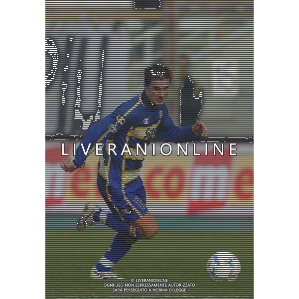 Parma Calcio 2003/04 Coppa Italia 2003/04 ( ottavi ) Parma - Venezia 0-1 del 17/12/2003 nella foto: Benny Carbone foto Recalcati Danilo/Ag Aldo Liverani