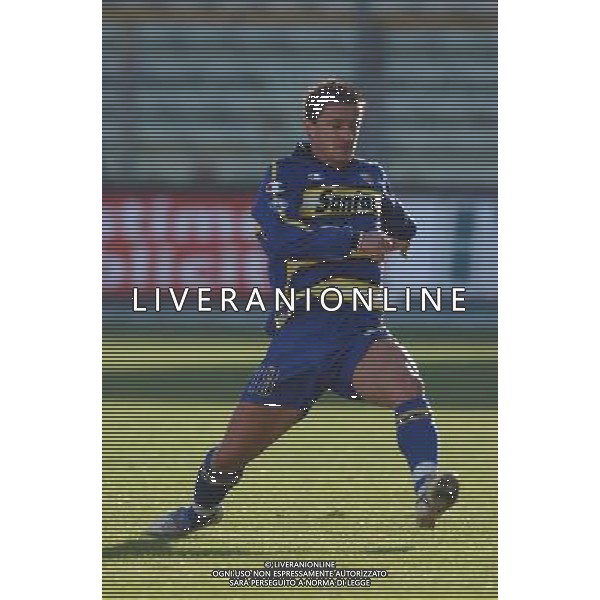 Parma Calcio 2003/04 Coppa Italia 2003/04 ( ottavi ) Parma - Venezia 0-1 del 17/12/2003 nella foto: Benny Carbone foto Recalcati Danilo/Ag Aldo Liverani