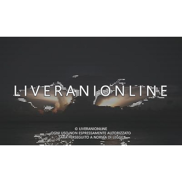 Lightning behind a storm thunder cloud over Miami Beach, America /Agenzia Aldo Liverani Sas - ITALY ONLY -