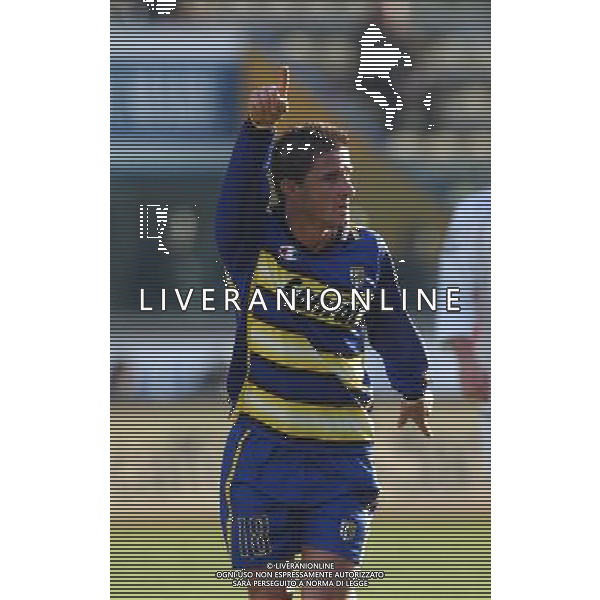 Parma Calcio 2003/04 Coppa Italia 2003/04 ( ottavi ) Parma - Venezia 0-1 del 17/12/2003 nella foto: Benny Carbone foto Recalcati Danilo/Ag Aldo Liverani