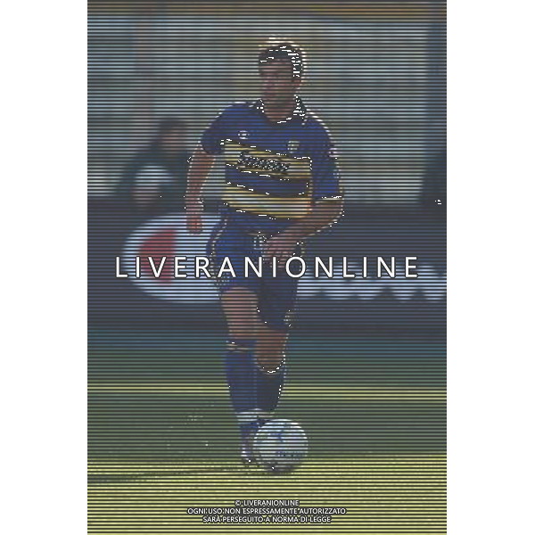 Parma Calcio 2003/04 Coppa Italia 2003/04 ( ottavi ) Parma - Venezia 0-1 del 17/12/2003 nella foto: Giuseppe Cardone foto Recalcati Danilo/Ag Aldo Liverani