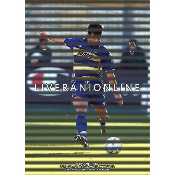 Parma Calcio 2003/04 Coppa Italia 2003/04 ( ottavi ) Parma - Venezia 0-1 del 17/12/2003 nella foto: Giuseppe Cardone foto Recalcati Danilo/Ag Aldo Liverani