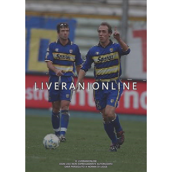 Parma Calcio 2003/04 Coppa Italia 2003/04 ( ottavi ) Parma - Venezia 0-1 del 17/12/2003 nella foto: Marco Donadel foto Recalcati Danilo/Ag Aldo Liverani