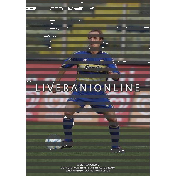 Parma Calcio 2003/04 Coppa Italia 2003/04 ( ottavi ) Parma - Venezia 0-1 del 17/12/2003 nella foto: Marco Donadel foto Recalcati Danilo/Ag Aldo Liverani