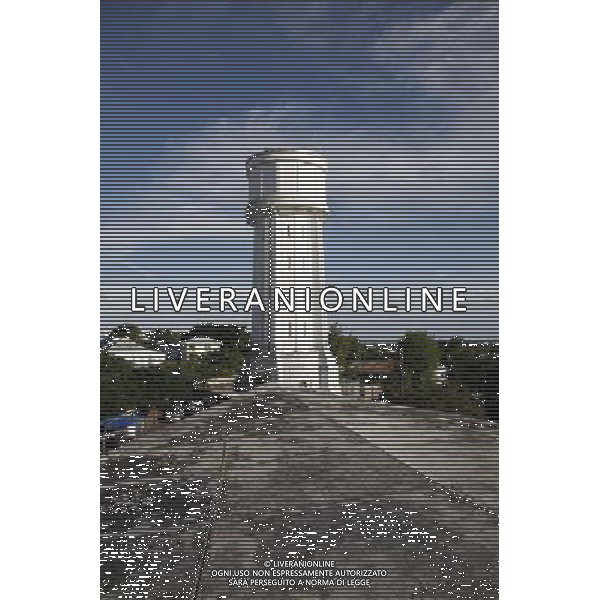 The famous Water Tower in Nassau, New Providence Island, Bahamas